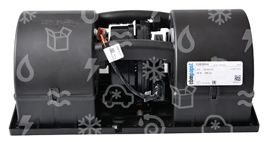 ventilátor výparníkový, Aurora 131-902-0001, 24V